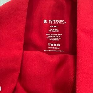 BuffBunny Vibrant Red Apparel
